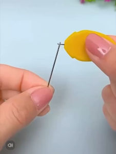 Sewing Needle Threader Stitch Insertion Tool alat memasukkan benang sesuai untuk mesin jahit jarum tangan