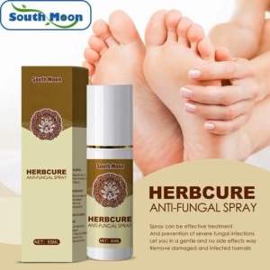 SOUTH MOON HERBCURE ANTI-FUNGAL SPRAY Penghalus tapak kaki kulit kaki tumit kaki haluskan kulit merekah kering pecah mengelupas