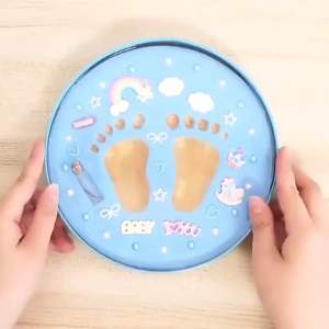 BABY KIDS DIY HAND AND FOOT MANUAL PRINT Cetakan Memori tangan dan kaki bayi anda baby hand print baby foot print