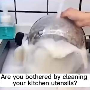 MIAOAIKE COOKWARE CLEANER Pembersih kotoran kuali Pencuci karat kuali pengilat kuali