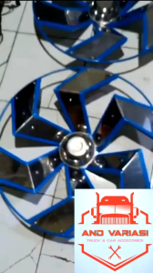 Wheeldop Ring 20 Model Six Blade Belakang ( 2 pcs )