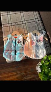 Áo Gile Lông Bé Gái Mềm Ấm Áo Khoác Sát Nách Cho Bé 6-16kg