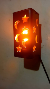 LAMPU HIAS DINDING OUDOOR COCOK SEKALI UNTUK RUMAH MINIMALIS TAHAN PANA / HUJAN