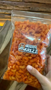 makroni pipa enak gurih pedas asin kemasan 250g