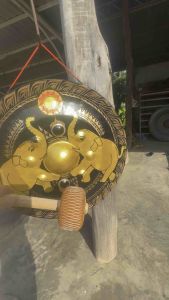 ฆ้องลายช้างคู่บารมี