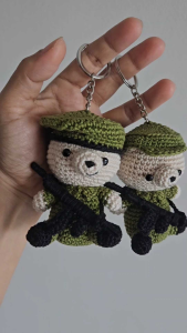 POP NS ORD Army Bear Keychain