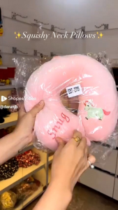 Bantal Leher Halus Lembut Terbaru Lucu Bantal Sandaran Mewah Bantal Leher Shape U Free Penutup Mata Bantal Leher Mobil Dewasa