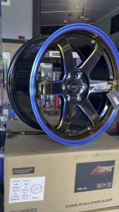 4 วงตรงรุ่นนาวาร่า ล้อแม็กขอบ 18 สีพิเศษ ไทเท นาวาร่า หายาก ส่งฟรี