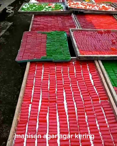 MANISAN AGARAGAR KERING/CEMILAN JADUL 250gram