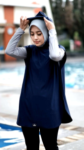 Hijab Rompi Wanita Olahraga / Rompi Olahraga Wanita Muslimah / Rompi Kerudung Olahraga Wanita
