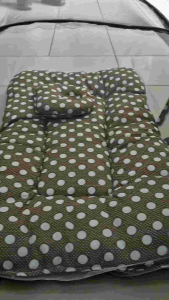 Newborn Baby Nest with Mosquito Net - Polka Dot Portable Co-Sleeping Bed (0-6M)