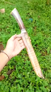 golok sembelih bohler 25cm fulltanduk bule super mulus