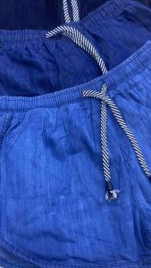 DOLPHIN SHORT FOR WOMEN SEMI DENIM FABRIC