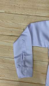 Baju putih sma/smk/ma tangan panjang bahan elemen