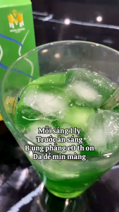 Cốm dứa colagen _ Hỗ trợ đẹp dáng đẹp da( tặng detox)