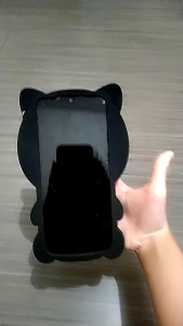 Casing 3D VIVO Y15A / Y15S / Y01 Soft Case Boneka Kucing Motif Karakter Boneka Kucing Pelindung Handphone Terbaik
