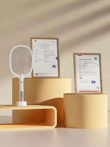 (Racket) USB Charging 2 in 1 Electric Mosquito Racket Insect Swatter Rechargeable Dual Modes Fly Killer Lamp UV Light 电蚊拍