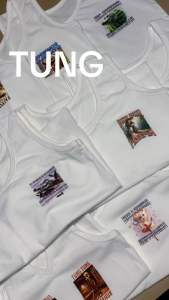 เสื้อกล้ามเด็ก ลาย Italian Brainrot ซับในเด็ก ผ้านุ่ม ระบายอากาศดี ใส่สบาย ไม่ร้อน ผ้าเกรดพรีเมี่ยม เหมาะสำหรับเด็กสายแฟชั่นตัวจิ๋ว ขนาด S-XL