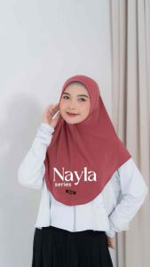 JILBAB DAFFI NAYLA SERIES JILBAB SPORT SOFT PAD JILBAB SIMPLE