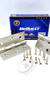 Engsel Pintu 3 inch Bellucci Stainless Tebal Anti Karat/Engsel PintuBellucci 3"/Engsel Tebal Belluci