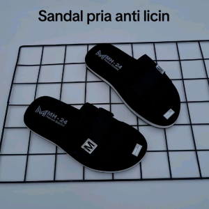 Sandal Slide pria terbaru 2024 sandal slop pria karet simplek sandal pria distro