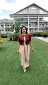 Maria Clara Full-Length Modern Filipiniana Bolero – Puffed Sleeves Vest Blazer Cover-Up by Lachica’s Apparel | Neoprene | Small to 2XL | Church Wedding Formal Events Dress Overlay