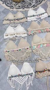 Áo Bra Ren Móc Nhiều Kiểu mặc đi biển hàng Quảng Châu