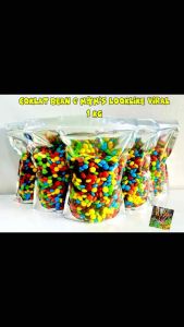 COKLAT BEAN VIRAL (1KG) Chocolate M&Ms Looklike Yusuff Taiyoob Candy Snack Murah Gula-gula Gift Doorgift Goodies Jajan