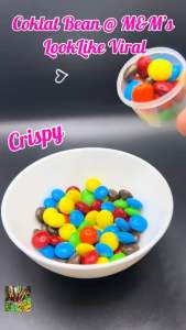 COKLAT BEAN VIRAL (500G) Chocolate M&Ms Looklike Yusuff Taiyoob Candy Snack Murah Gula-gula Gift Doorgift Goodies Jajan