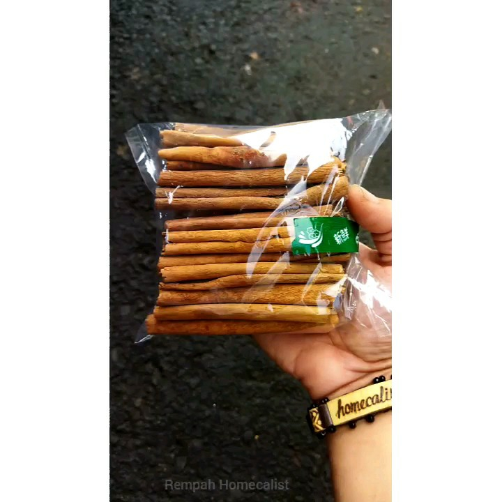 Kayu Manis Batang Kayu Manis 100gram Kayu Manis Asli Cinnamon Stick