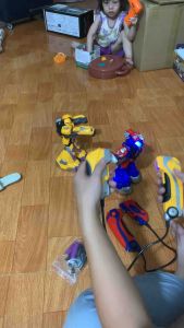 Đồ chơi rô bốt đấm bốc cao cấp cho bé