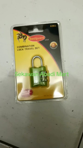Gembok Koper Angka / Gembok Travel 20mm Bestguard