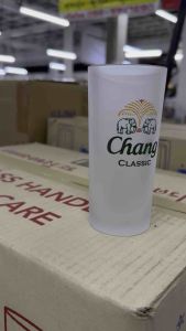 APPN(1ชุดมี2ใบ มีคลิปรีวิว) แก้ว แก้วน้ำ แก้วกินเบียร์ แก้วเบียร์ ”แก้วเบียร์ช้าง“ แก้วเบียร์ฟอรช ทรงกระบอก แบบขุ่น 13.5oz 385ML สินค้าพร้อมจัดส่งด่วน (1216211217)