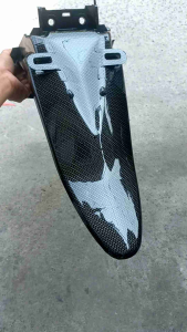 spakbor belakang mio smile sporty karbon