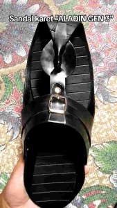 SANDAL KARET PRIA MODEL ALADIN GEN 3 DESAIN STYLISH NYAMAN DI PAKAI DAN TIDAK LICIN SENDAL JEPIT