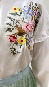 Kemeja Lengan Panjang Motif Flower: Pilihan Kemeja Bordir Formal & Semi-formal