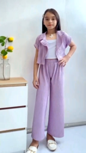 kyian.ph Ariana 3in1 Pants Terno 7-10yo RTW OOTD for kids girls