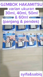 GEMBOK STANLESS ANTI MALING 30ML-60ML HAKAMITSU