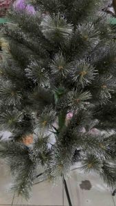 POHON NATAL JARUM HIJAU SALJU MURAH DEKORASI HIASAN NATAL