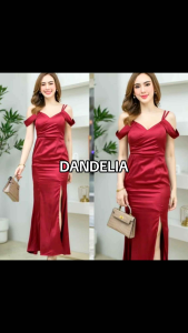 dandelia / LONG DRESS TITAN SCUBA 22003 / dres / dres scuba / dress sabrina / dress pesta / dress panjang / dress / dress lc karoke / party dress / dress korean style / dress scuba / Long Dress Pesta / Dres Pesta Wanita Party / longdress"