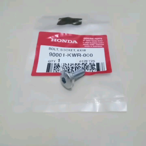 baut L bolt socket 6x18 original honda 90001KWR000