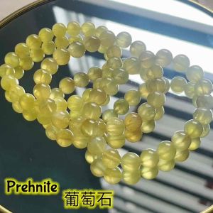 Prehnite Bracelet Golden Yellow color Fortunate