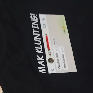 KAOS KATA KATA Viral Keren Unik Terbaru MAK KLUNTING Baju Dewasa