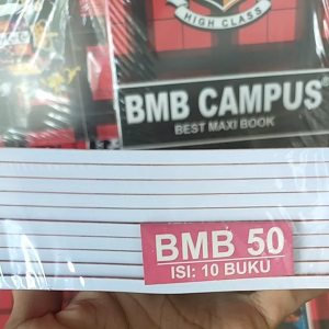 BUKU TULIS BMB CAMPUS 10 PCS ISI 36/50 LEMBAR