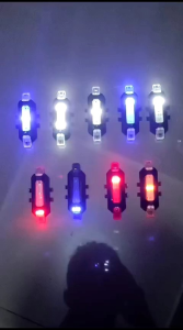 Lampu Belakang Sepeda Kedip USB Anti Air Aksesoris Lampu Sepeda