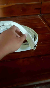 KARET PINTU KULKAS SUDAH ADA MAGNETNYA MODEL SLIP KNC KNOCK 02 PANJANG ROLL 190cm TERMURAH