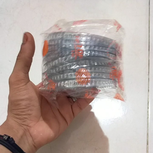 Tutup datar bening/Butek gelas plastik pop ice juice cup ukuran 10oz12oz14oz16oz