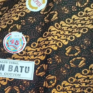 Kain Jarik/ Kain Panjang Batik Halus Tebal Kain Batu / Batu Raja 2.3x1.1M