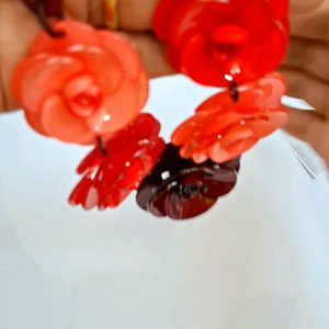 Kalung Etnik Wanita Bunga Aksesoris Fashion Hijab