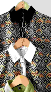 kemeja wanita terbaru kombinasi songket atasan wanita kombinasi songket bahn polin cantik nyaman